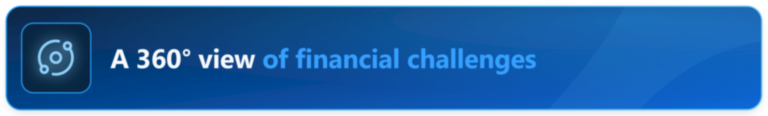 Comprehensive view of financing, treasury and banking relationship challenges