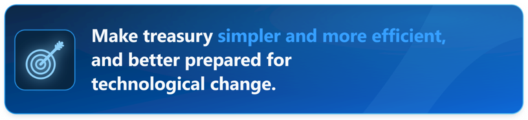 Treasury transformation, automation, TMS and banking connectivity